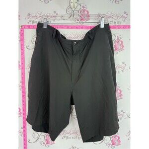 FJ shorts Black Flat-Front Men's Shorts